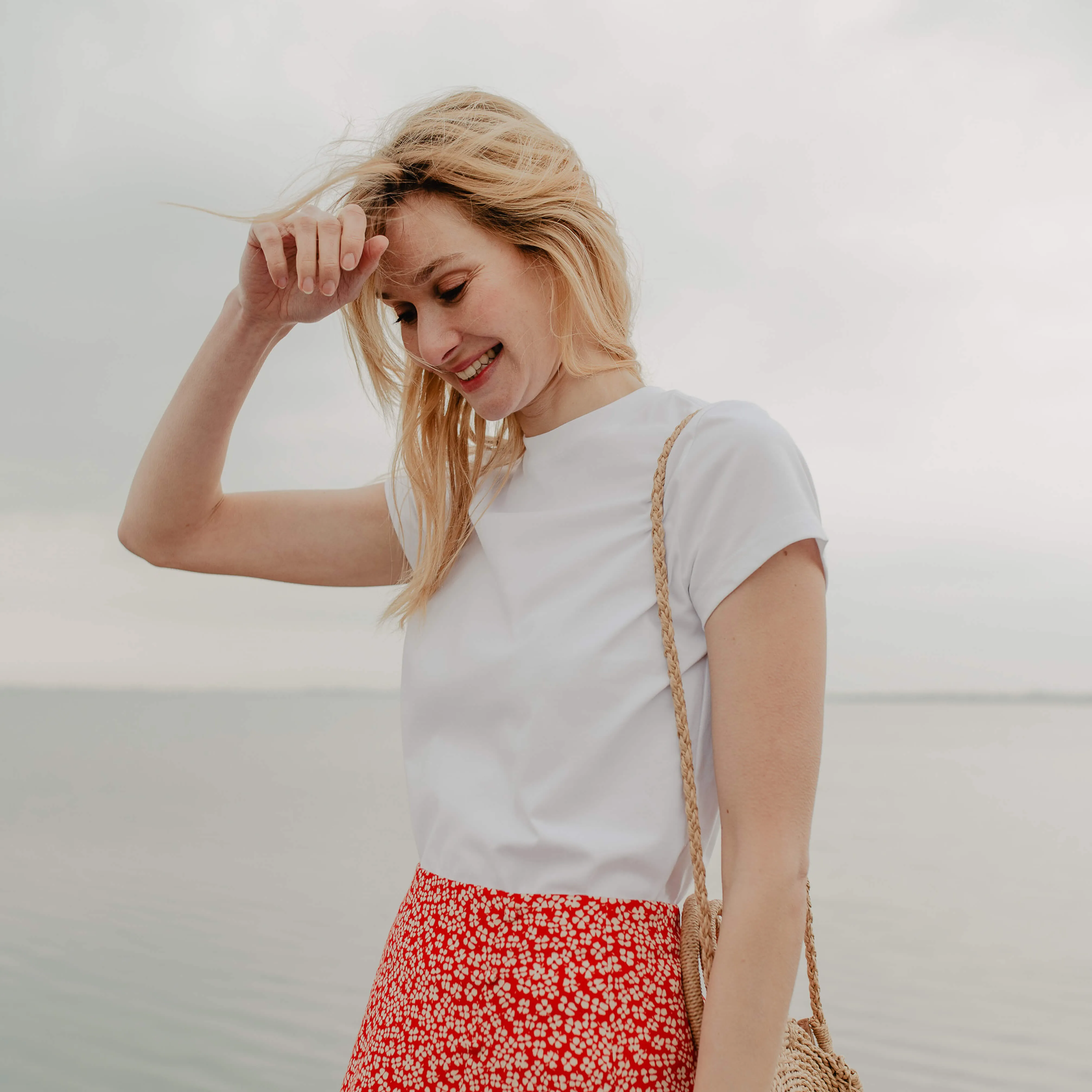 Le T-shirt Coton Supima Femme - Version ajustée