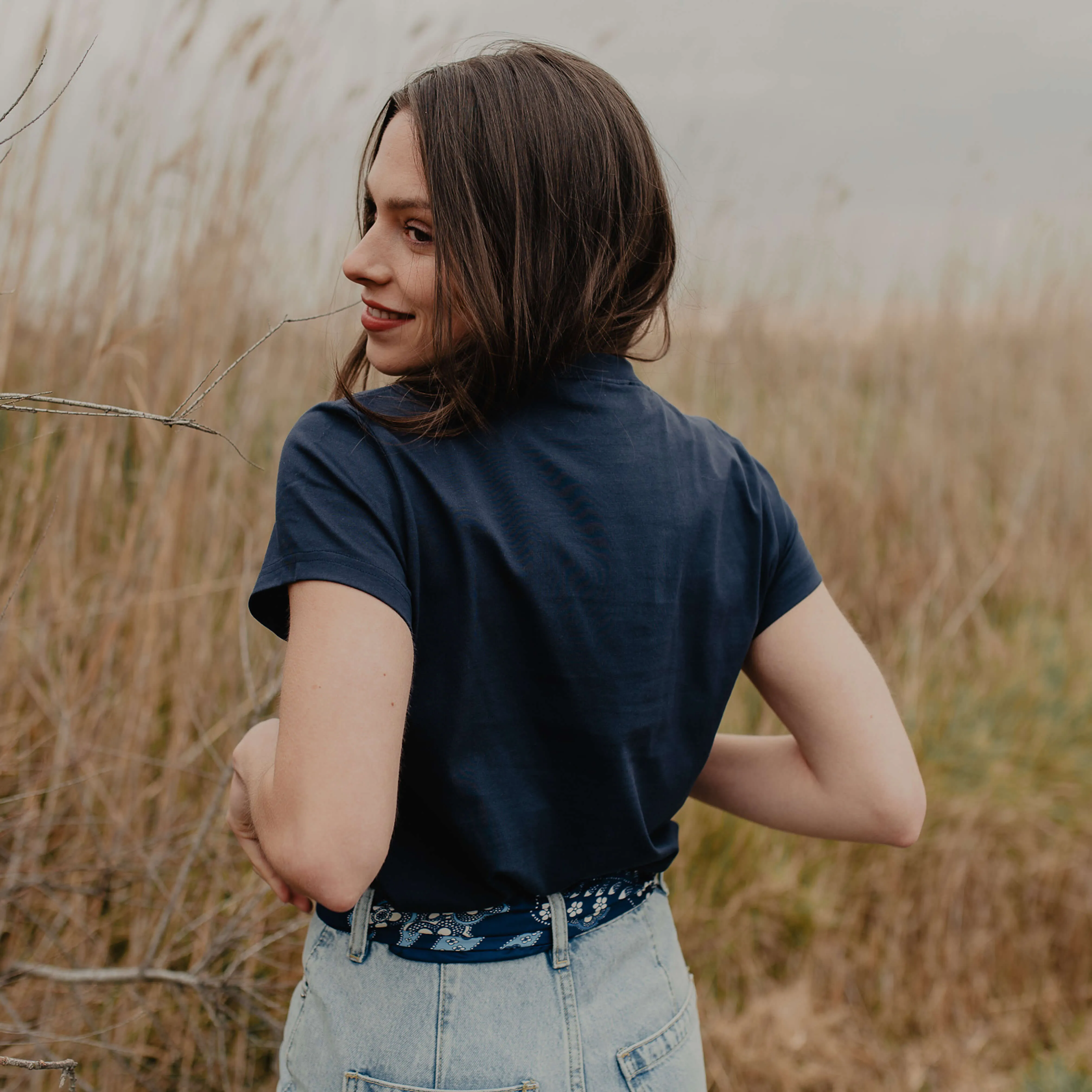 Le T-shirt Coton Supima Femme - Version ajustée