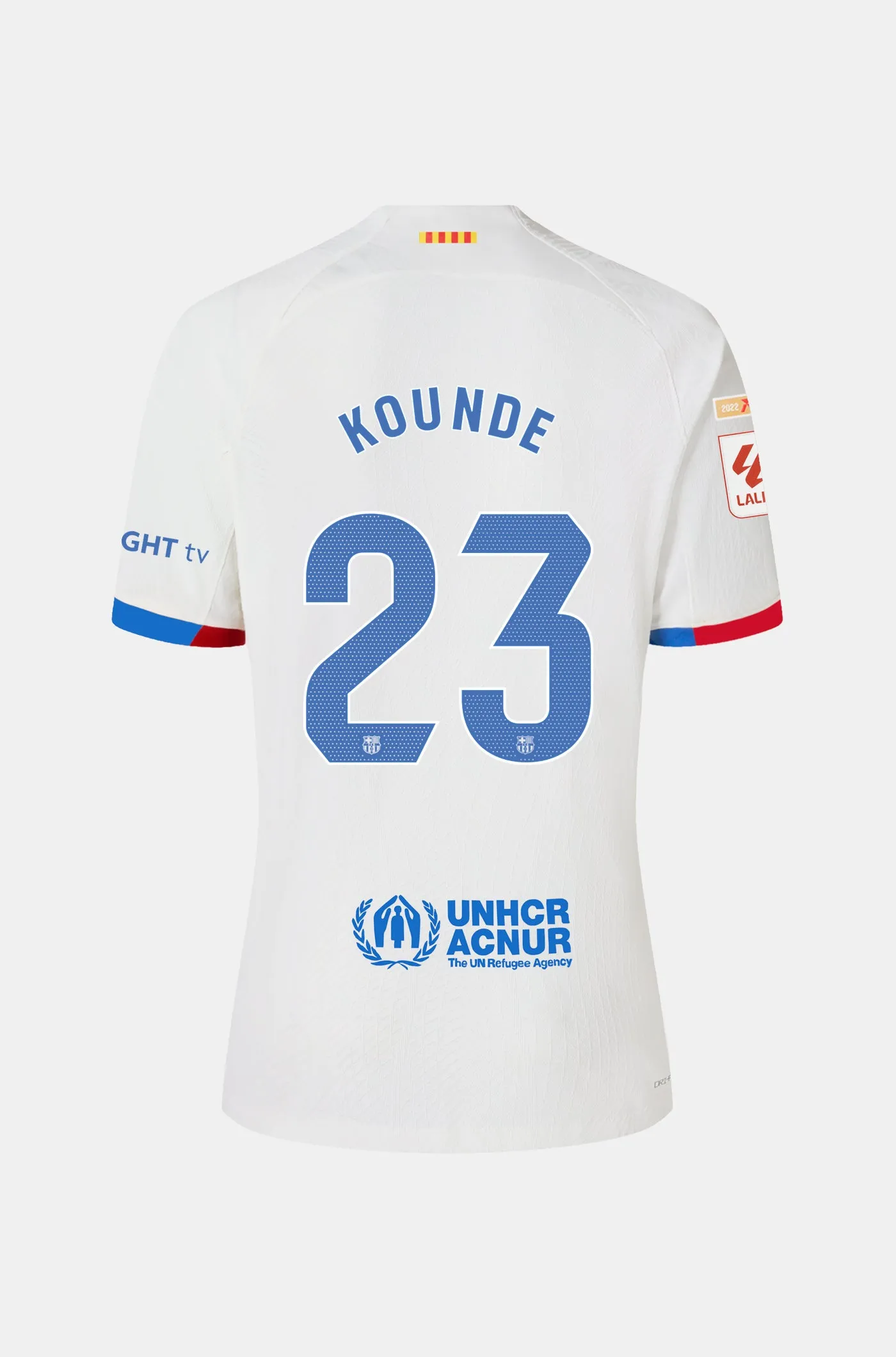 LFP FC Barcelona away shirt 23/24 Player’s Edition  - KOUNDE