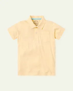 Light Yellow Polo