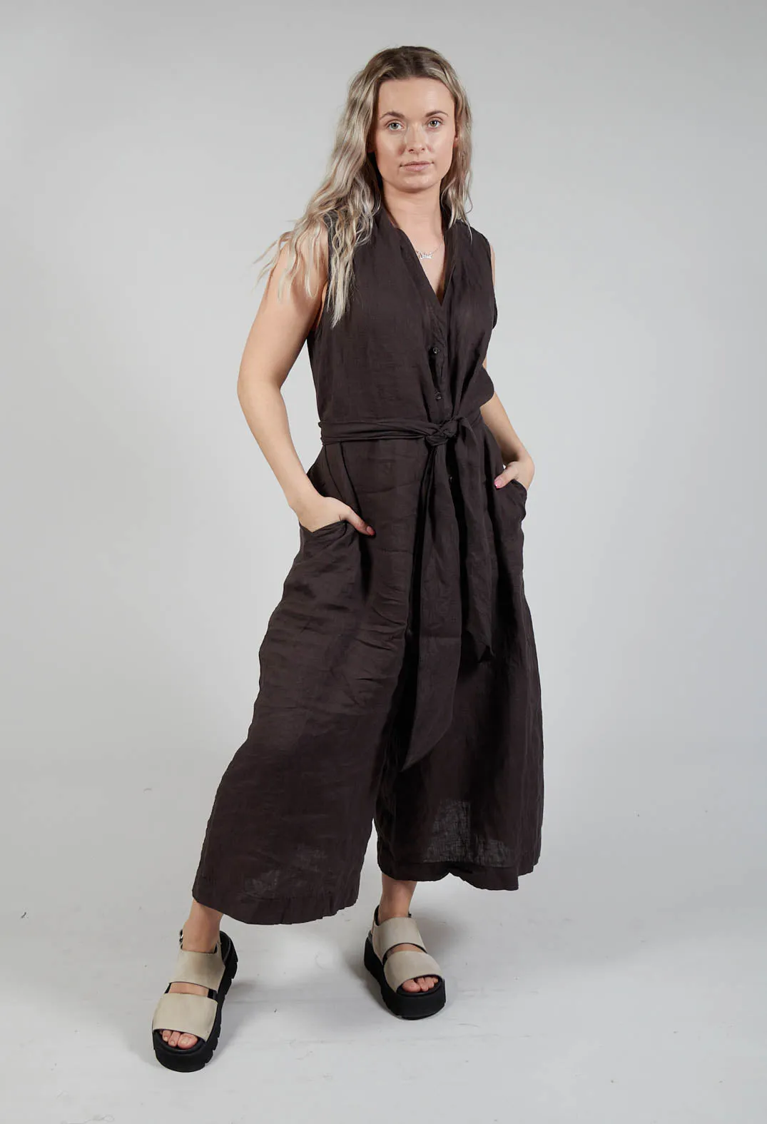 Luna L Jumpsuit In Caffe