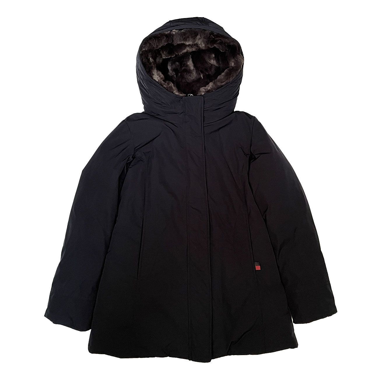 LUXURY BOULDER PARKA FF Bambina Midnight blu