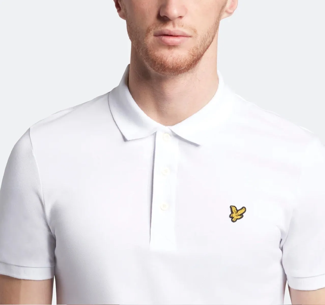 Lyle & Scott Casual Short Sleeve Polo Shirt White