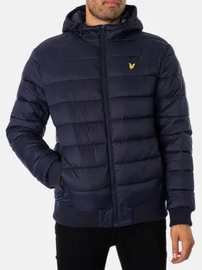 Lyle & Scott Wadded Quilted Jacket Dark Navy