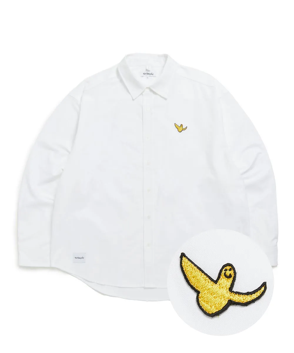 Mark Gonzales  |[MARK GONZALES]★ ANGEL WAPPEN OXFORD SHIRT