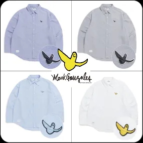 Mark Gonzales  |[MARK GONZALES]★ ANGEL WAPPEN OXFORD SHIRT