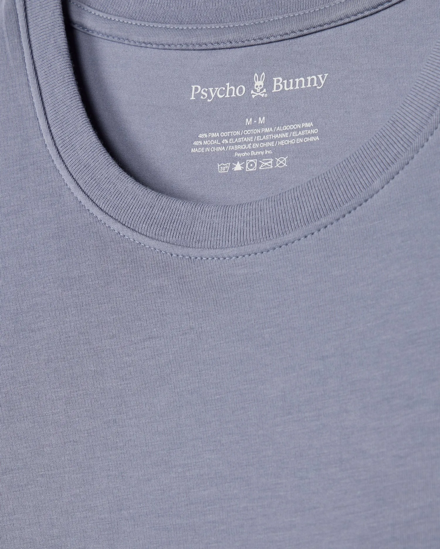 MENS JERSEY LOUNGE POCKET BUNNY TEE - B6U632D200