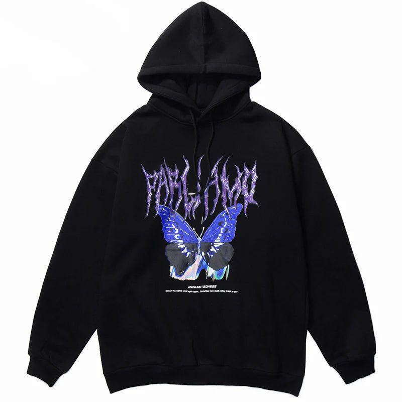 Metal Butterfly Hoodie