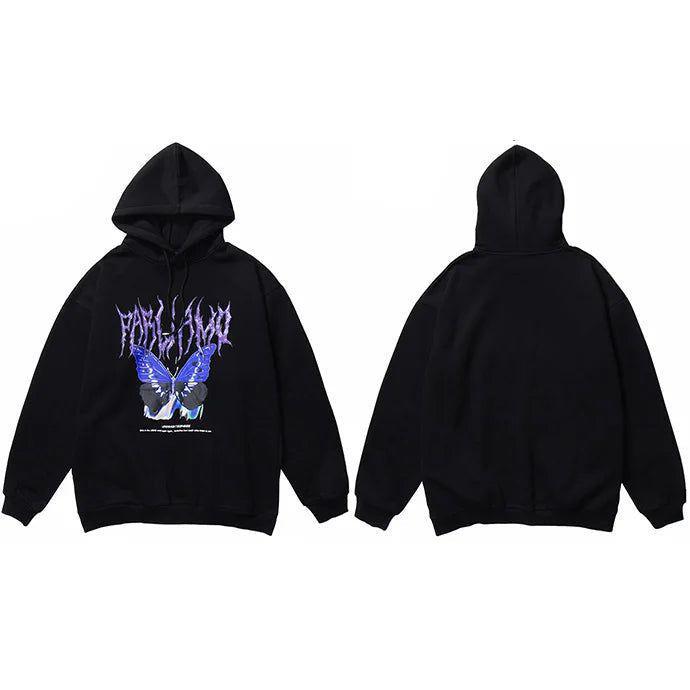 Metal Butterfly Hoodie