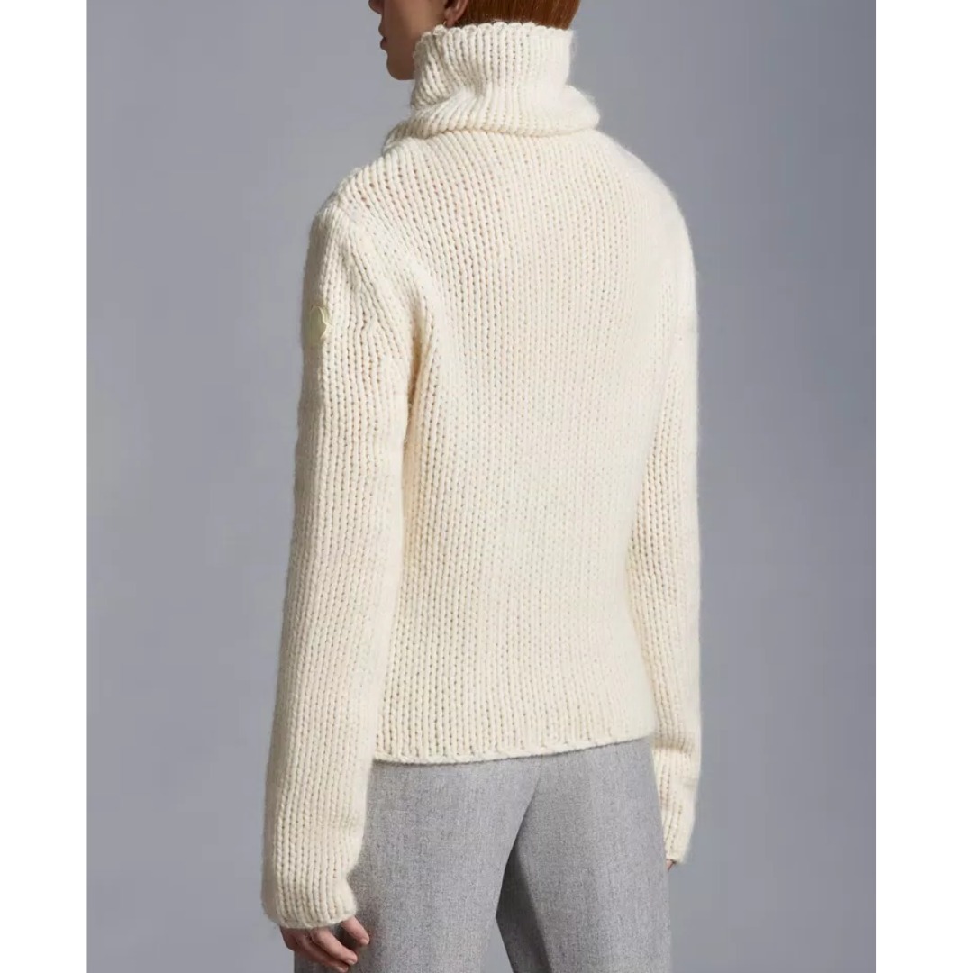 MONCLER  |Wool & Mohair Turtleneck Sweater