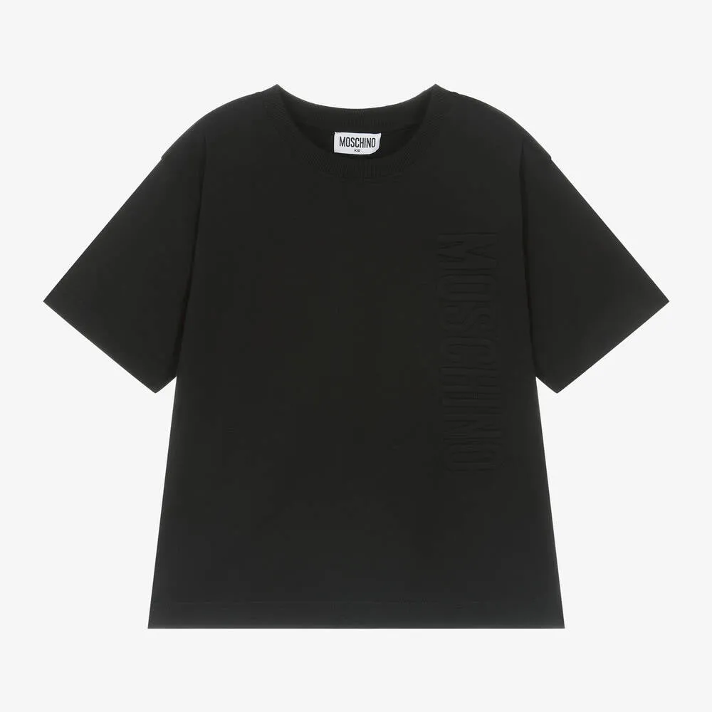 Moschino T-Shirt Logo Mono Black