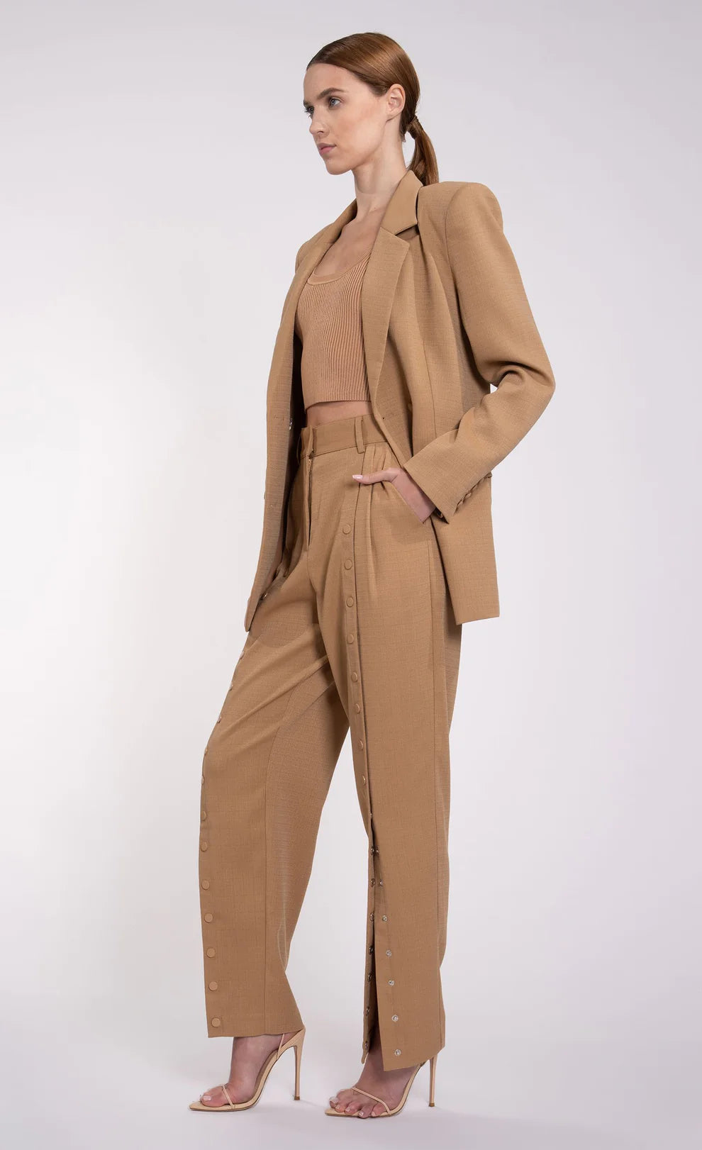 Nonchalant - Pheonix Blazer - Sand