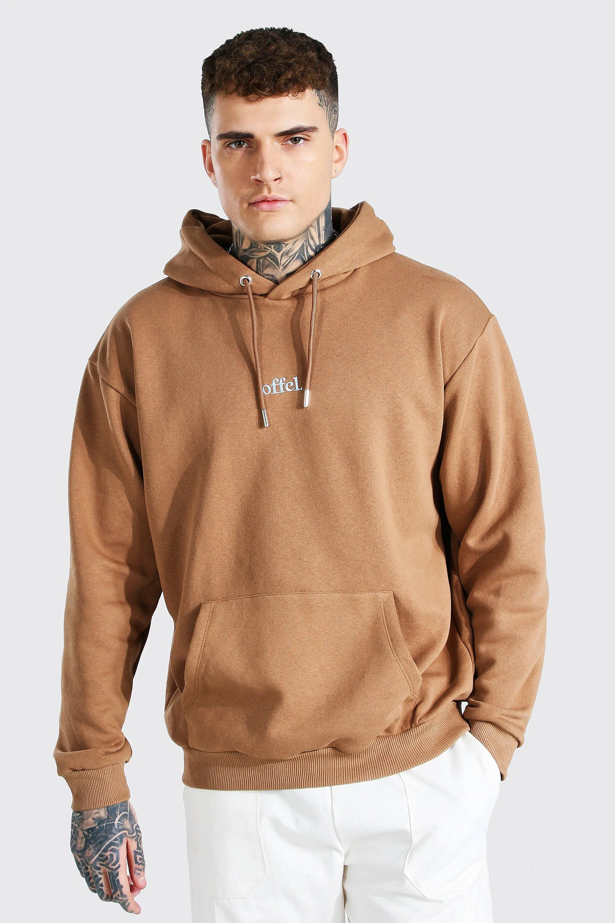 Official Oversized Embroidered Hoodie