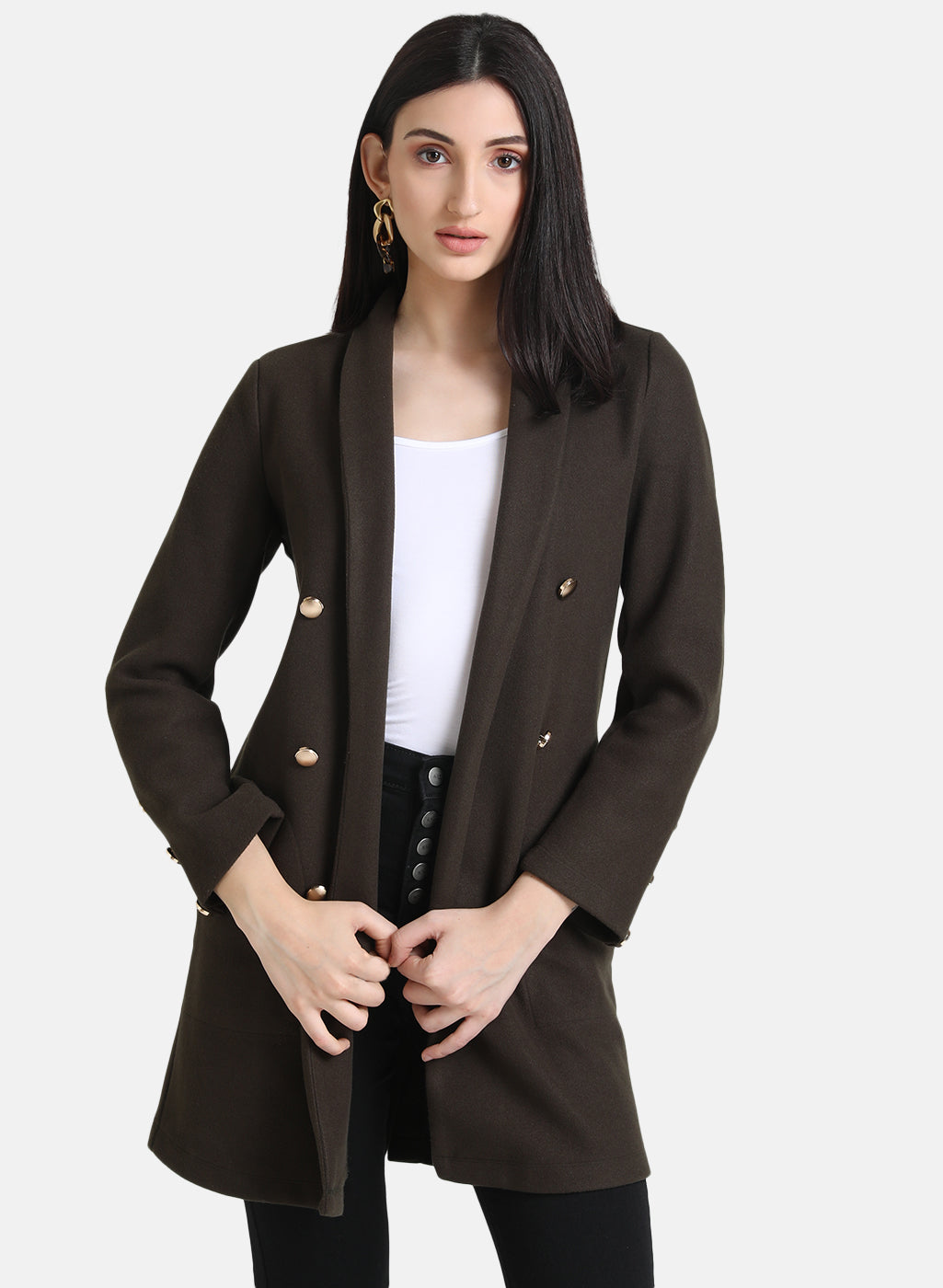 Overcoat With Gold Buttons