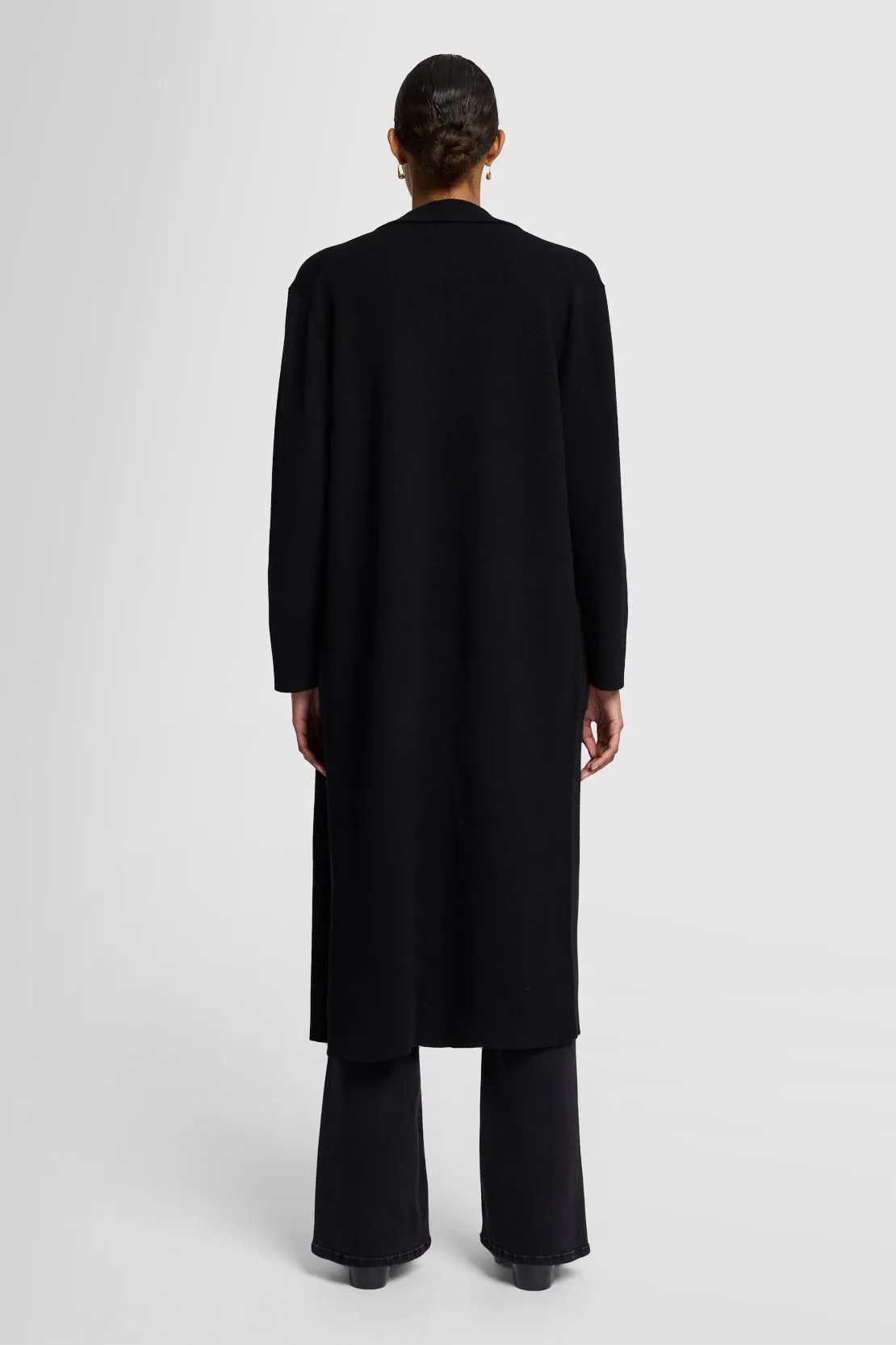 OVERCOAT WOOL BLACK