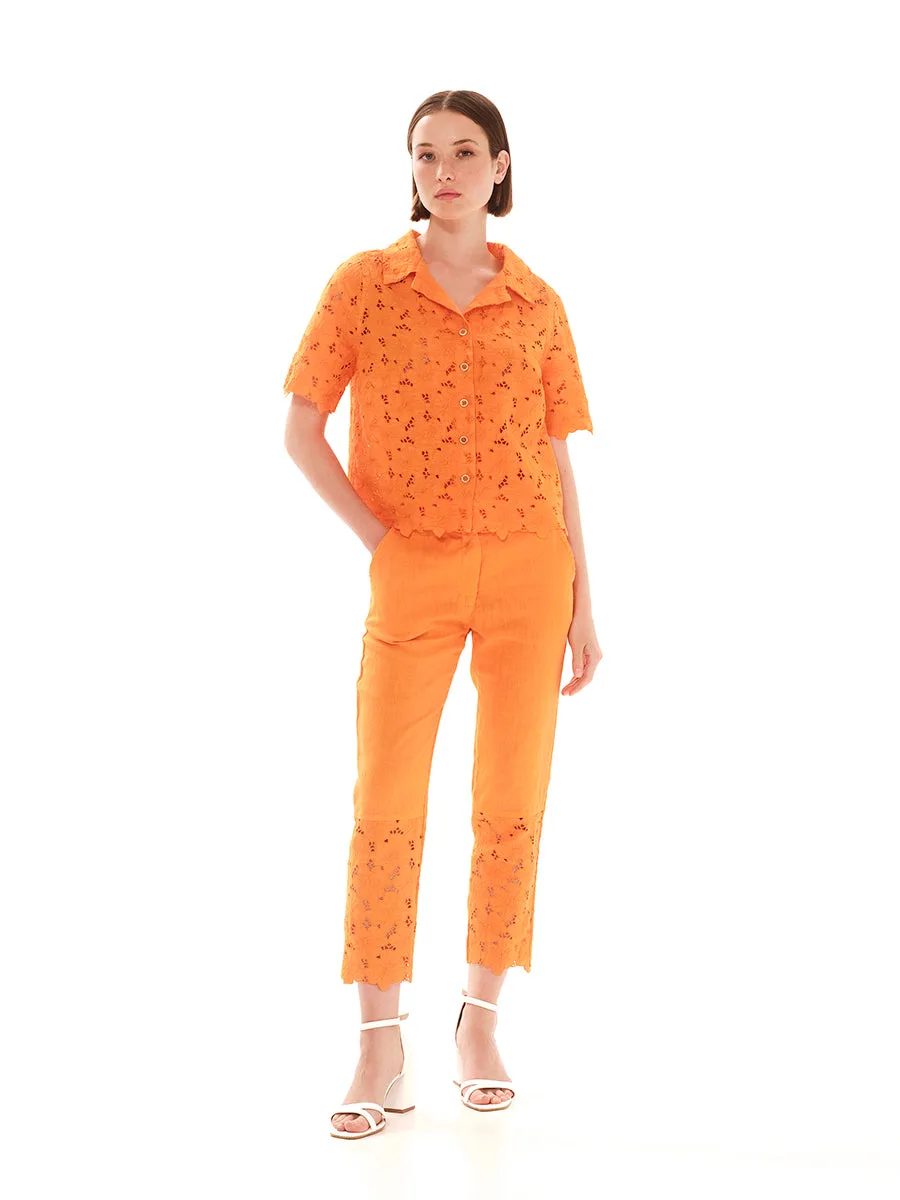 Pantalon Ios Lotus Naranja