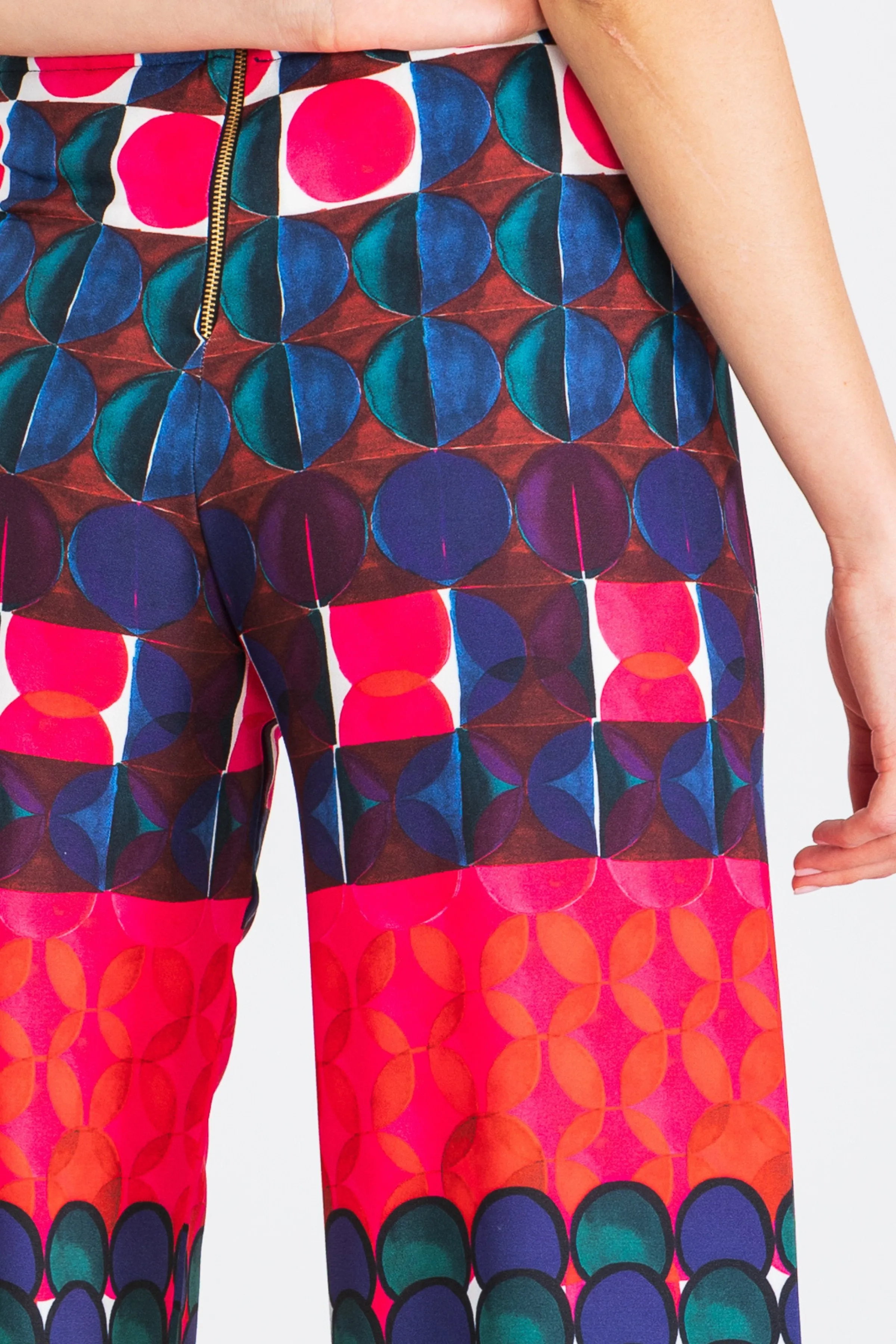 Pantalon largo estampado geometrico LolitasyL