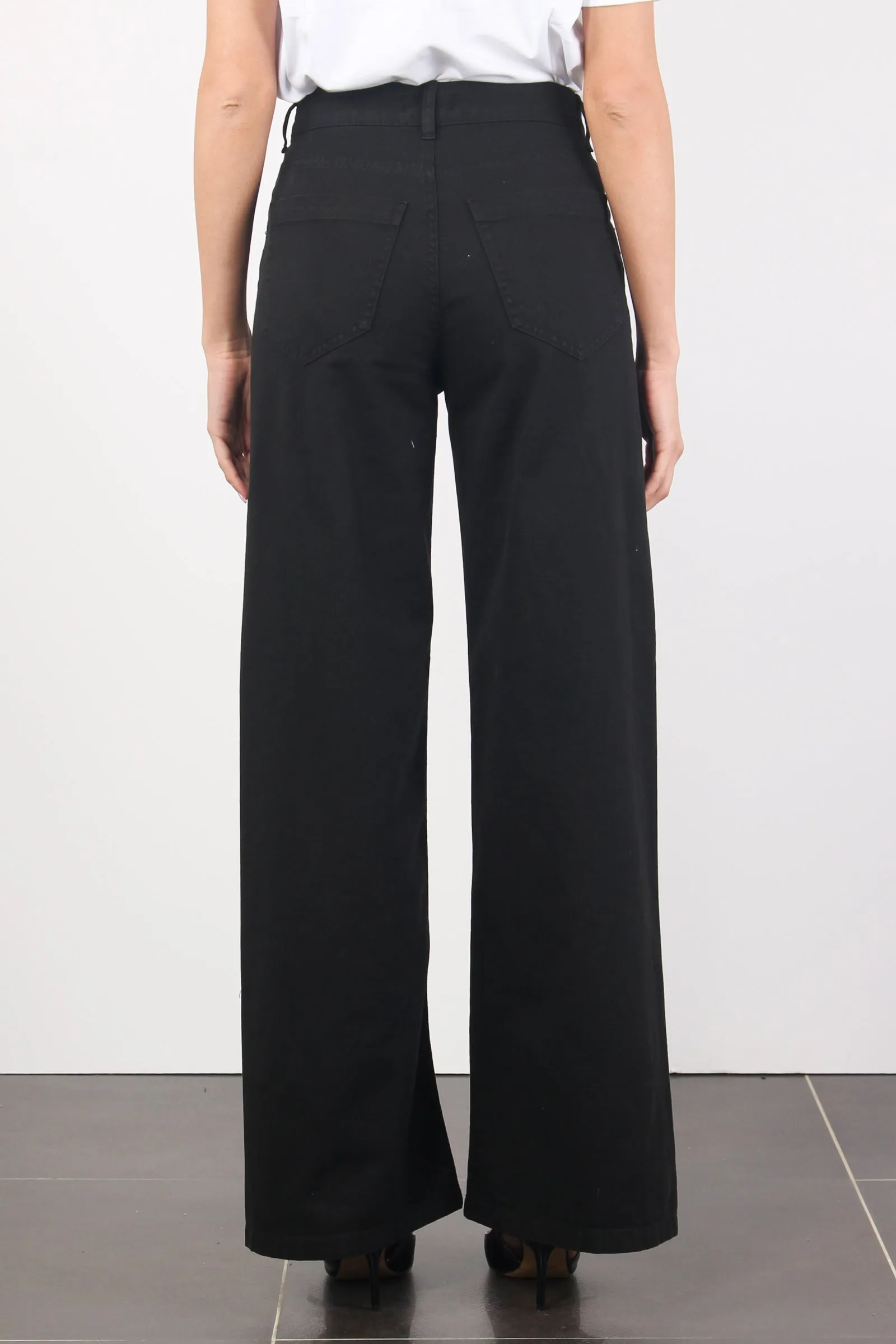 Pantalone Palazzo Bull Nero