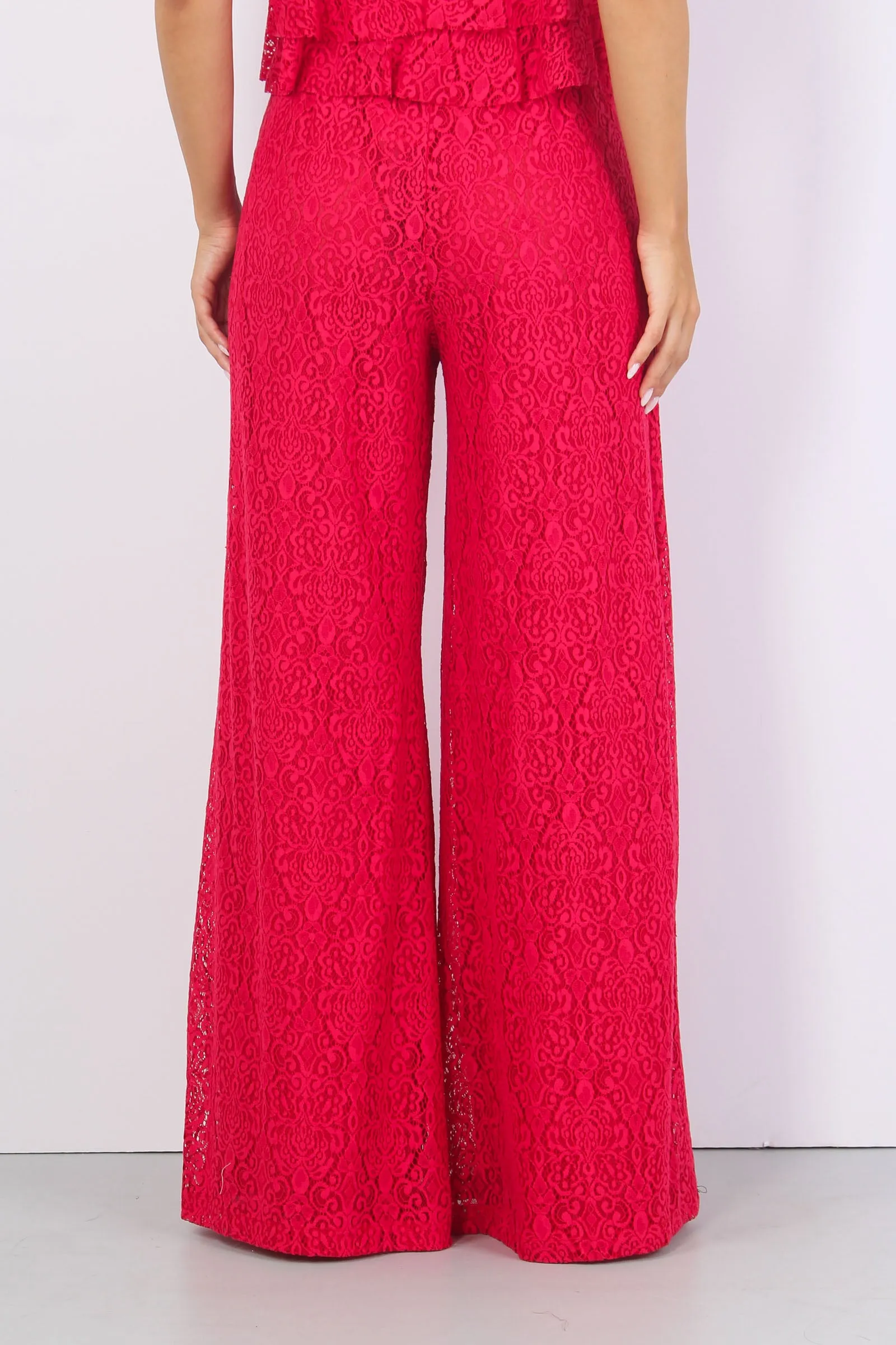 Pantalone Palazzo Pizzo Magenta