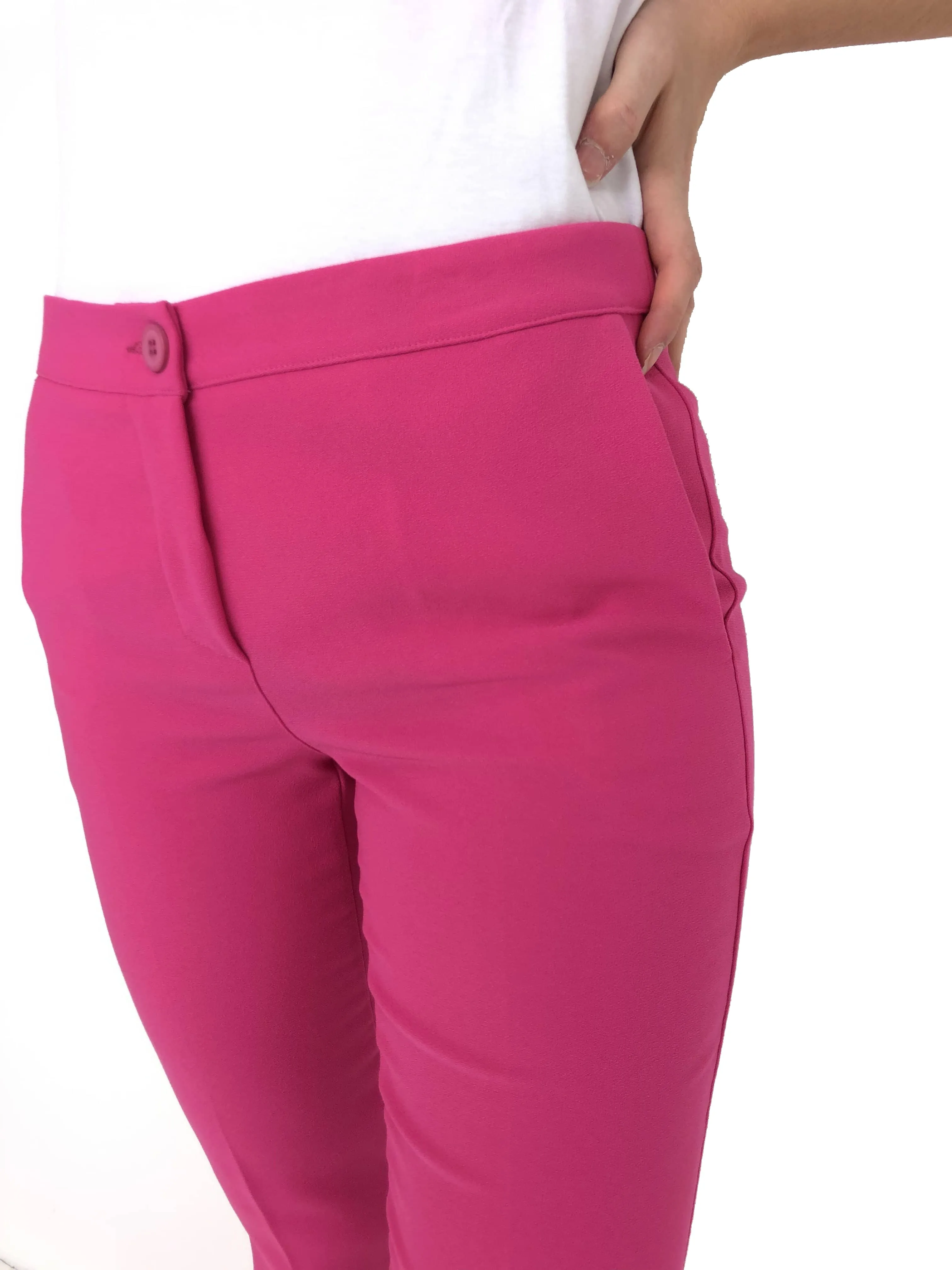 PANTALONI DONNA FUCSIA