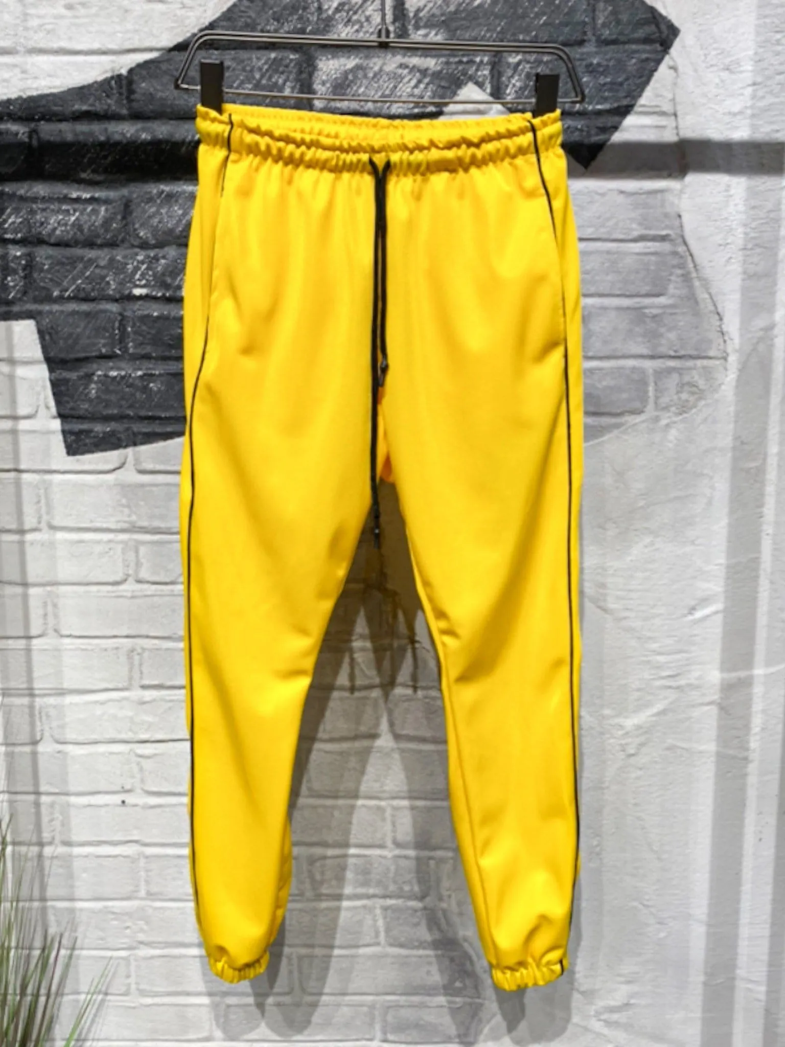 Pantaloni Fast Yellow