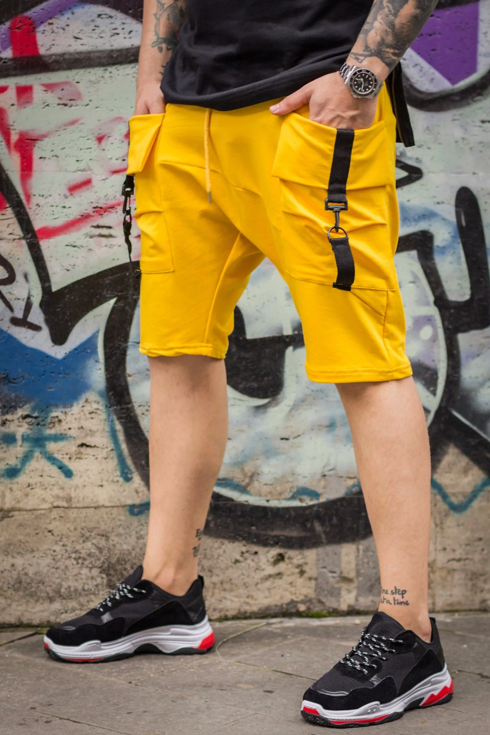 Pantaloni scurti AP Yellow