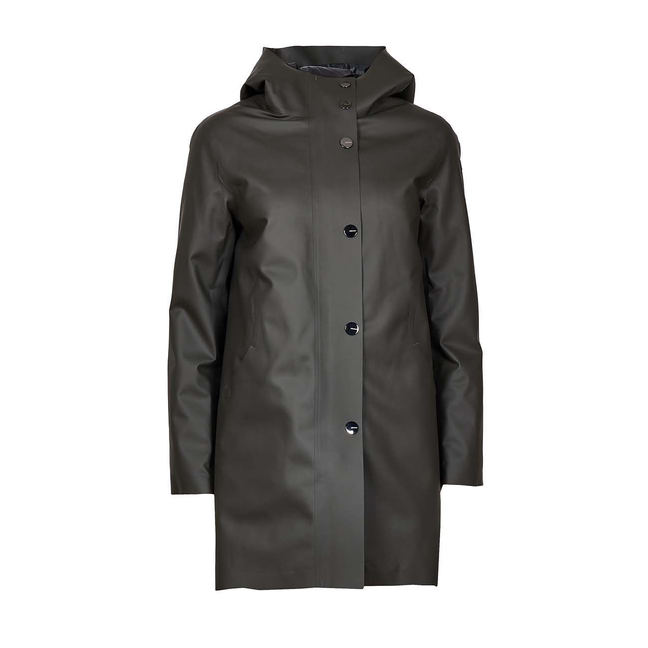 PARKA DOUBLE RUBBER LADY Donna Verde militare