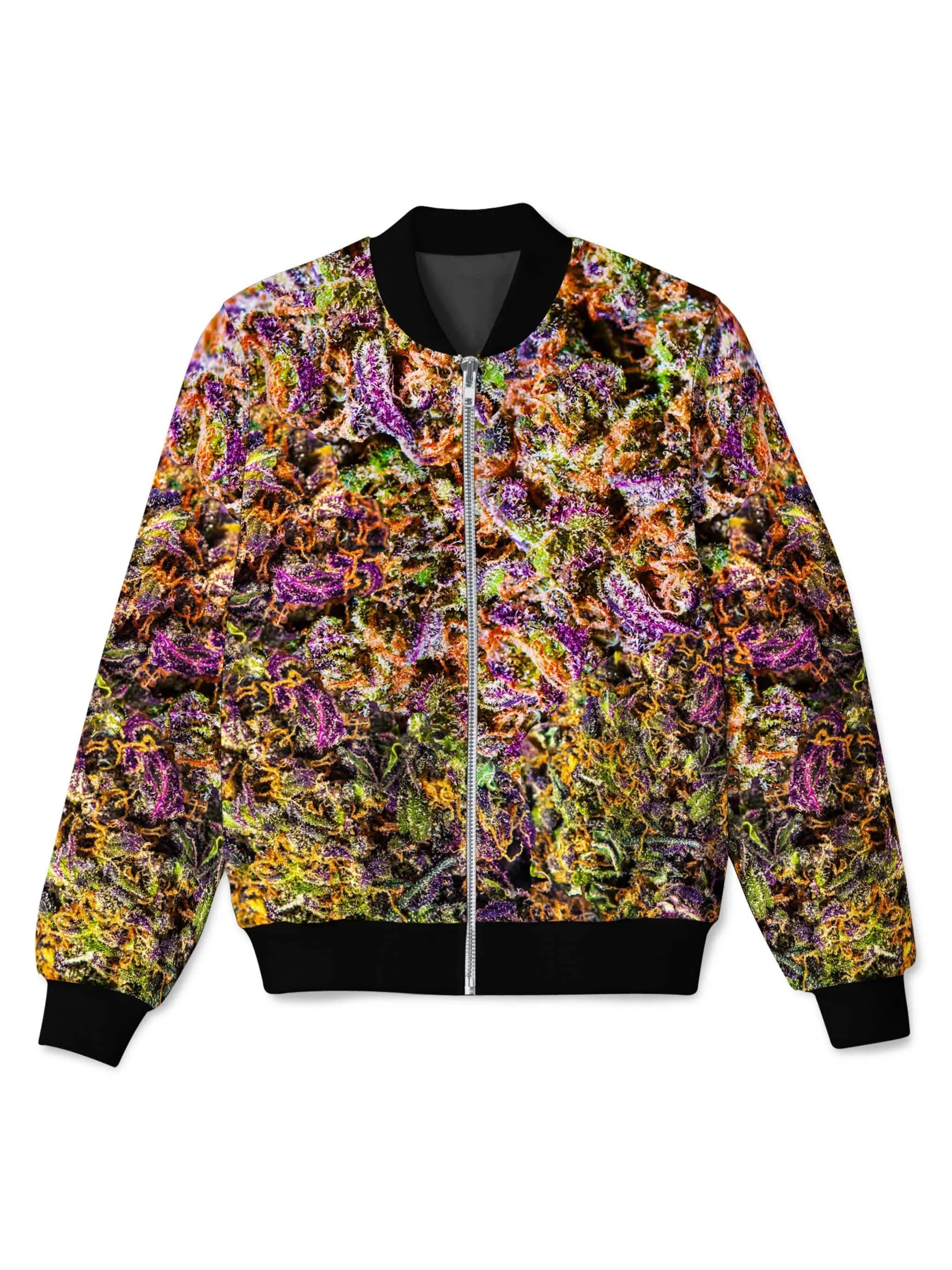 Purple Stuff Bomber Jacket