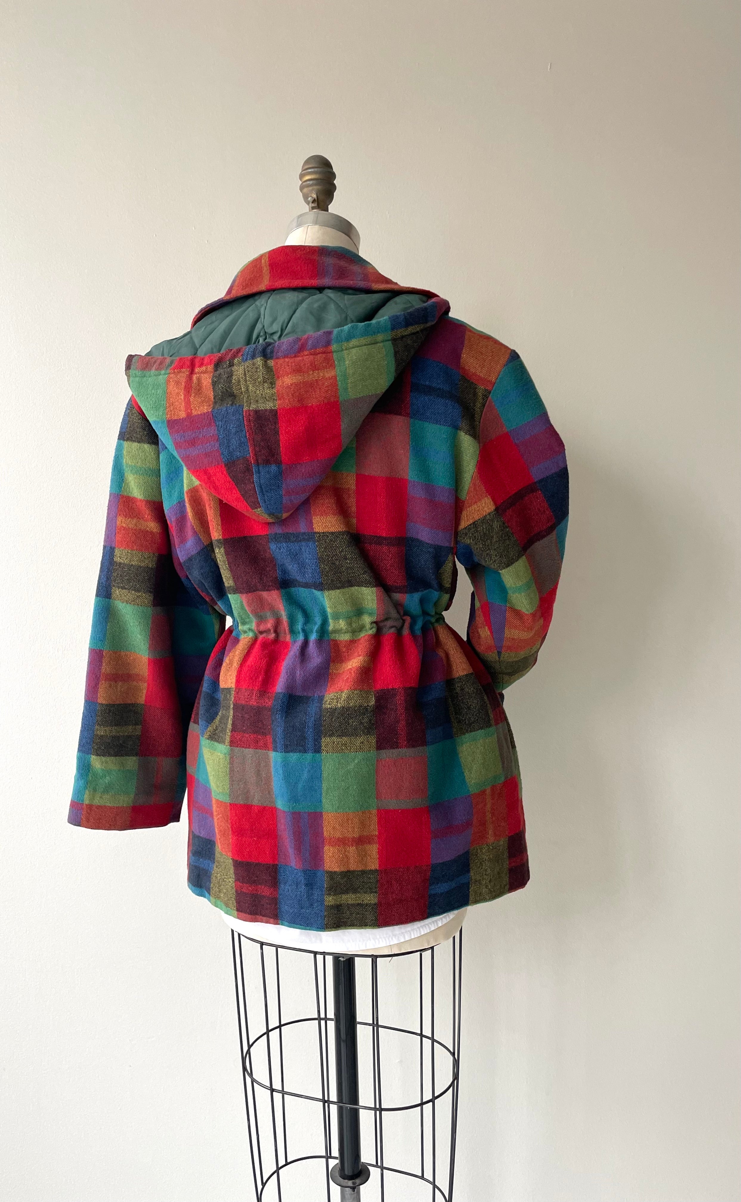 Rainbow Tartan Coat