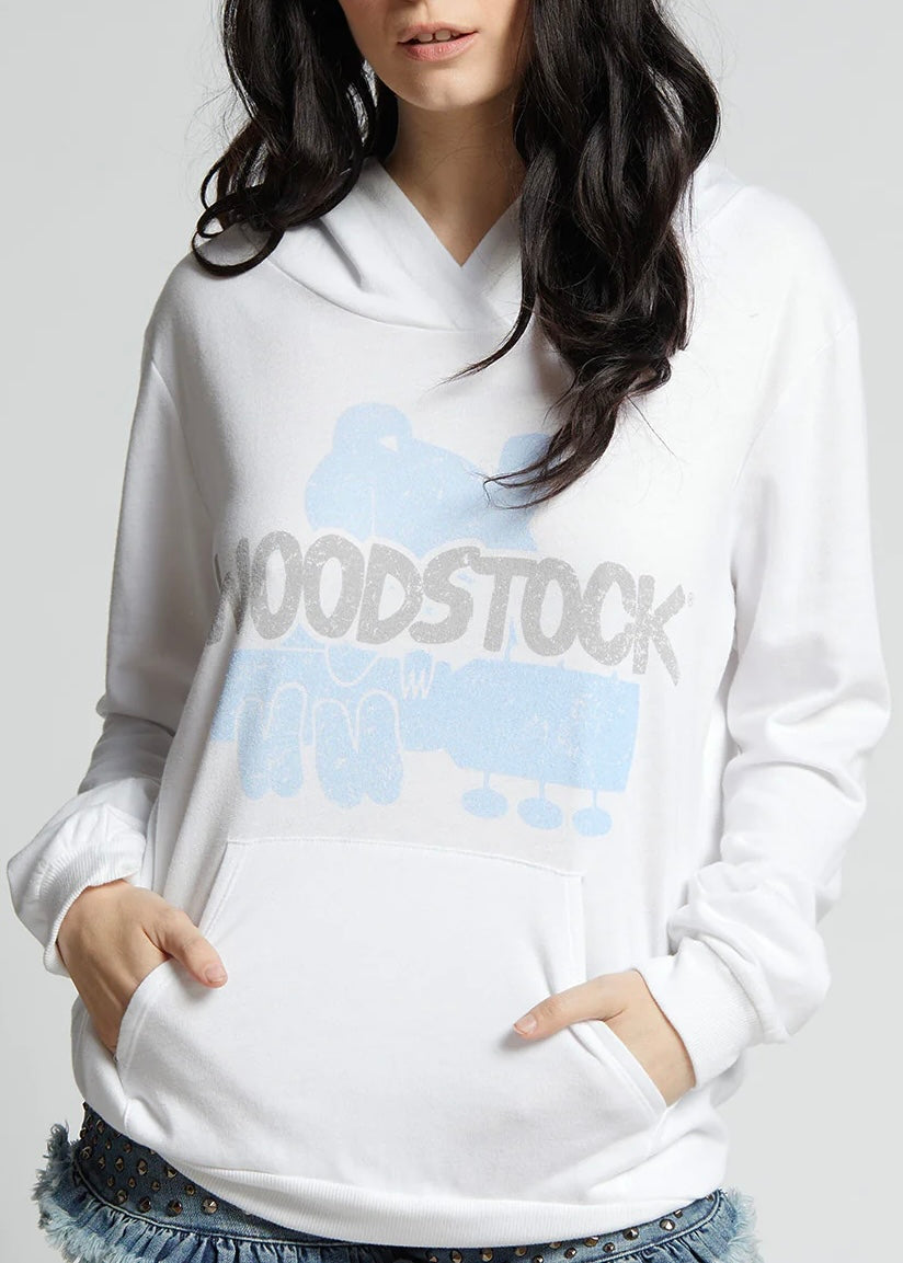 Recycled Karma You Had Me At Woodstock Hoodie | White