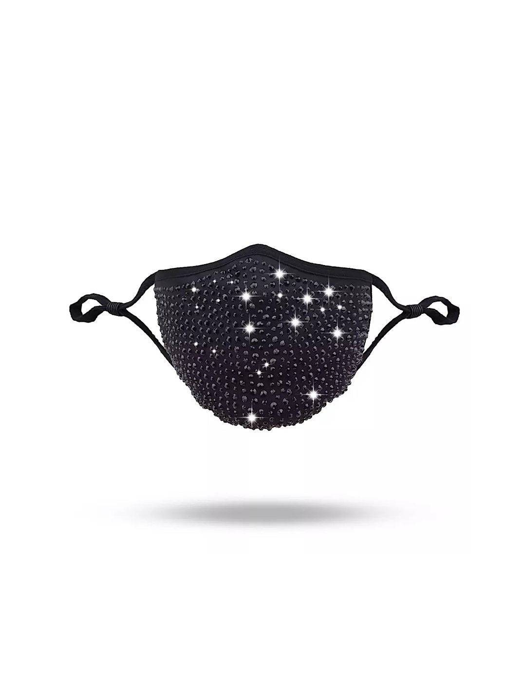 Rhinestone Elastic Reusable Mouth Mask