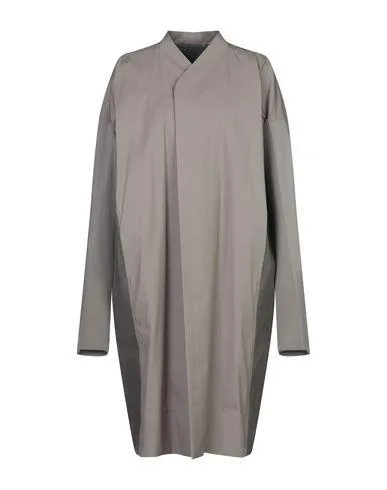 Rick Owens Women Overcoat Grey 8 UK