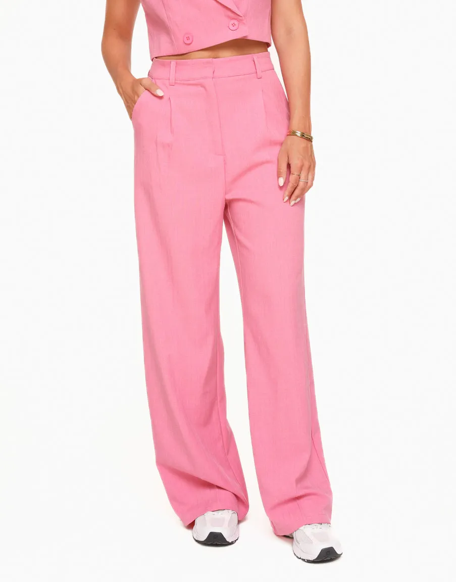 Roze Wijde - Pantalon