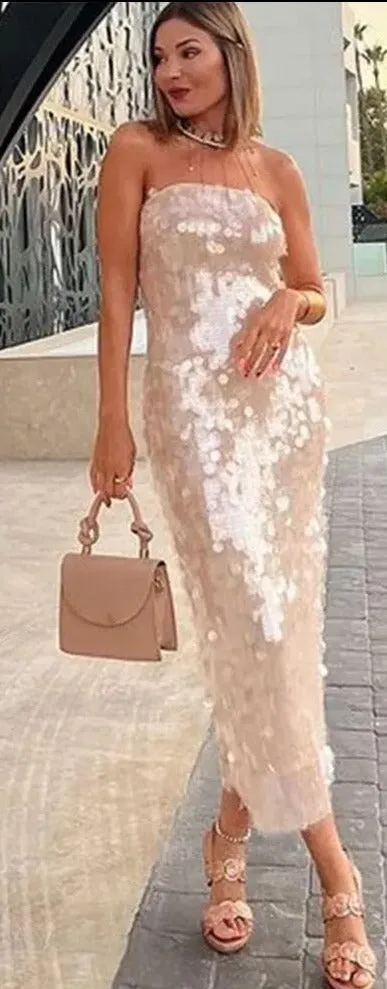 Sasha Sequined Dress