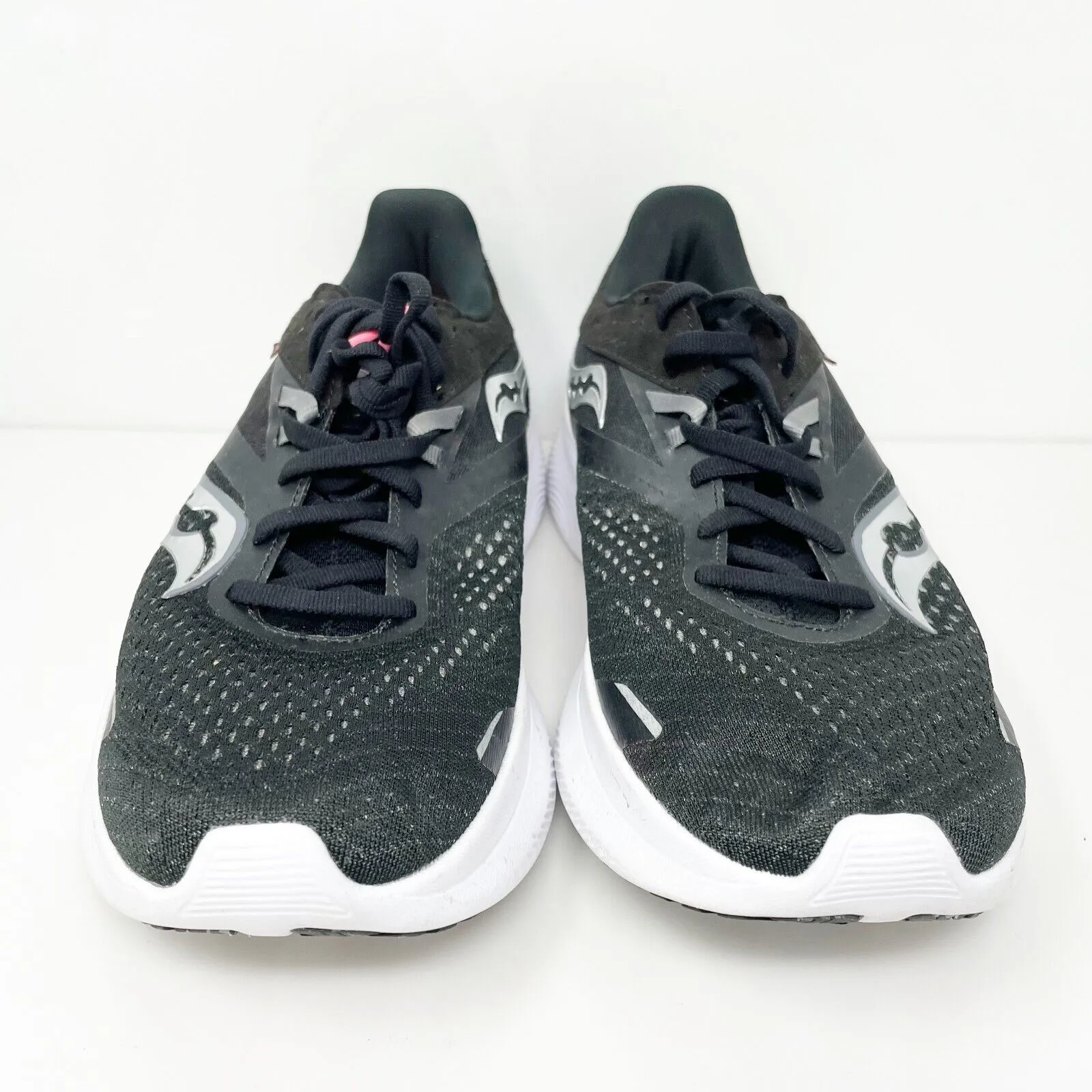 Saucony Womens Ride 16 S10830-05 Black Running Shoes Sneakers Size 10