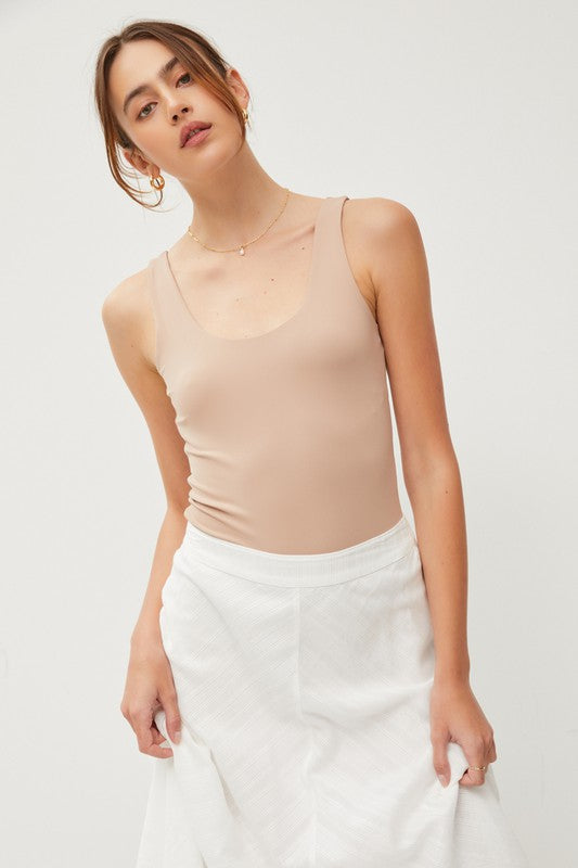 Scoop Neck Bodysuit