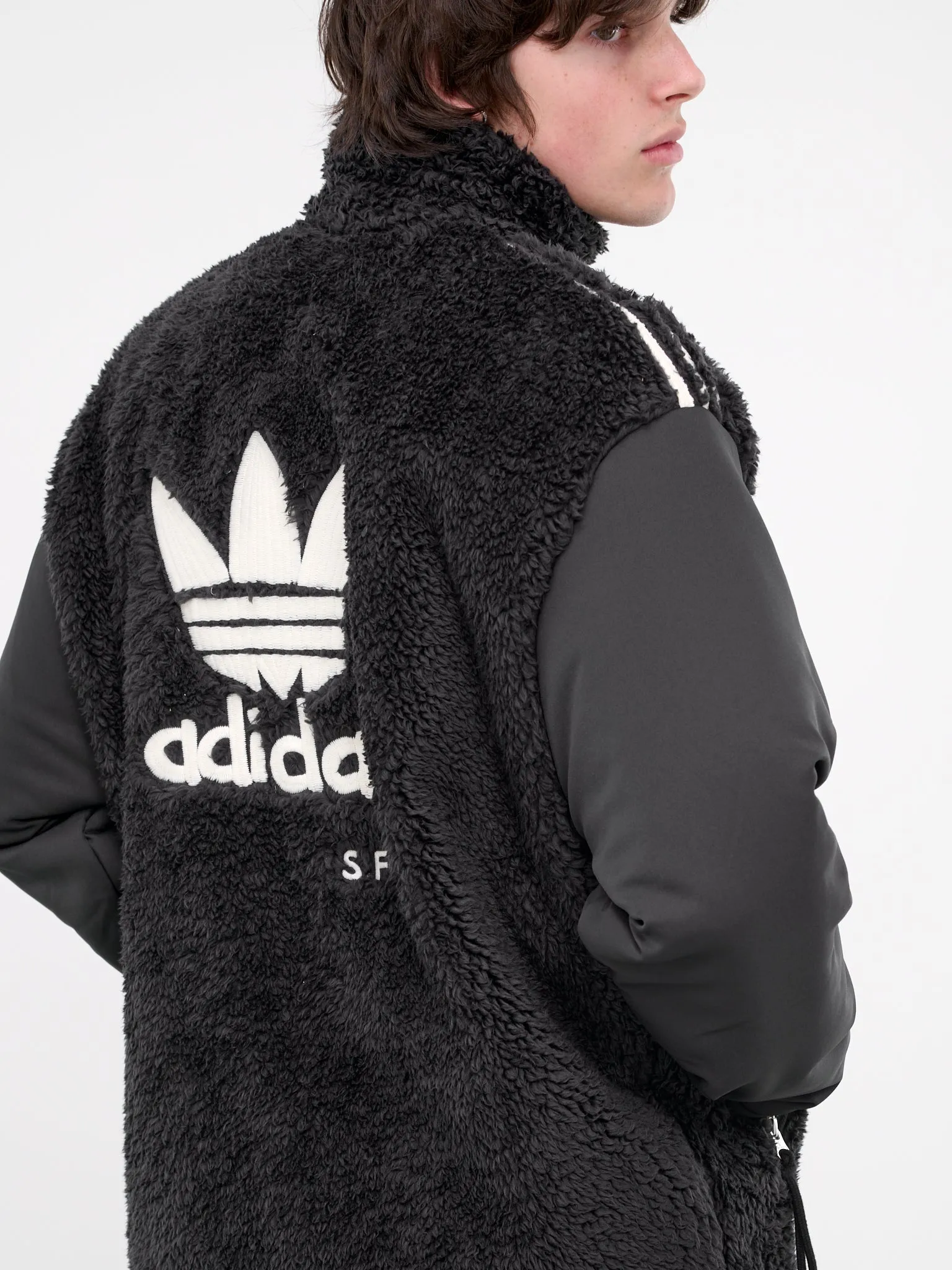 SFTM Fleece Jacket (IY9513-BLACK)