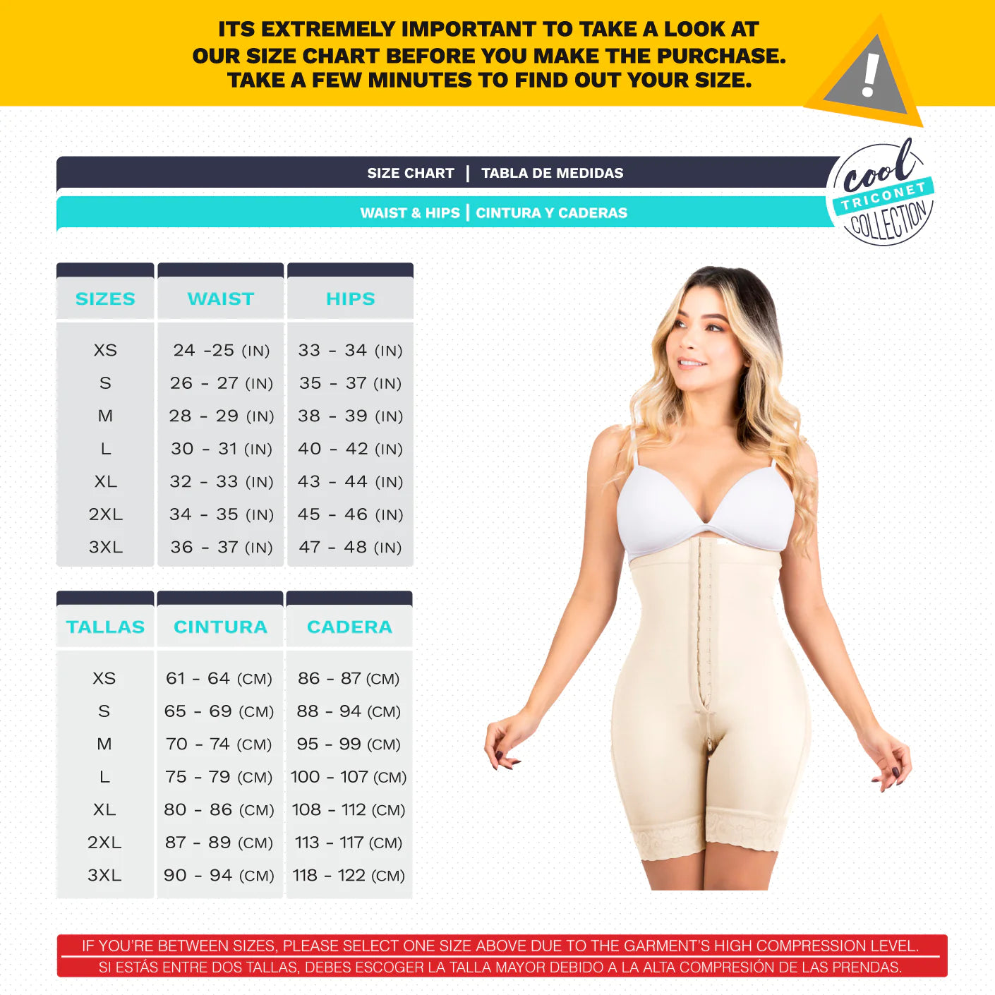 SONRYSE TR72BF | BUTT LIFTER TUMMY CONTROL SHAPEWEAR BODYSUIT | DAILY USE | TRICONET