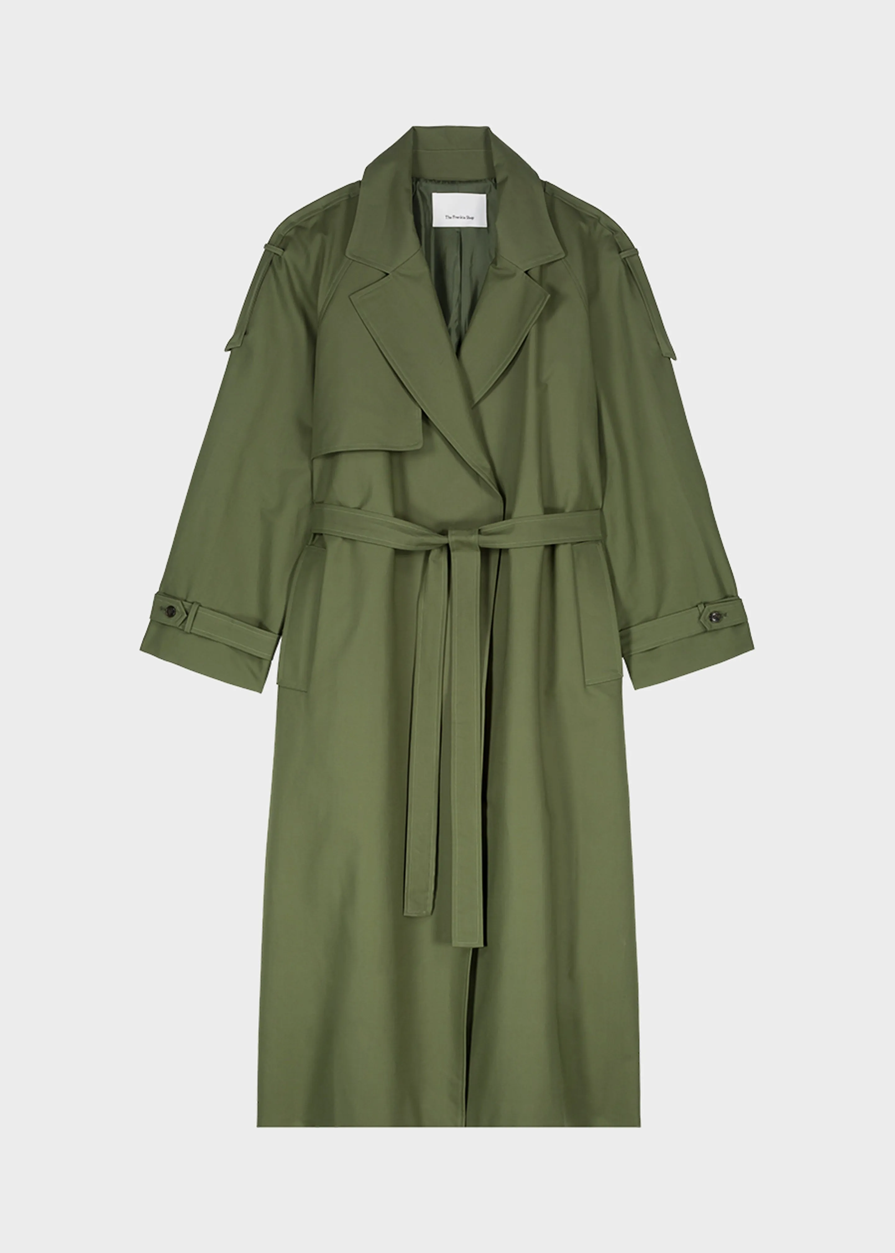 Suzanne Trench Coat - Olive