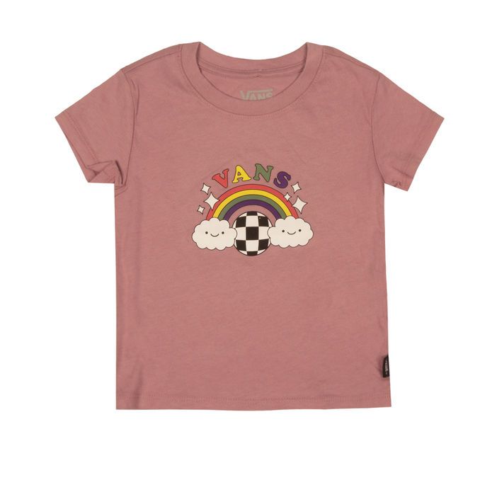 T-SHIRT HAPPY BOW Girl Turtledove