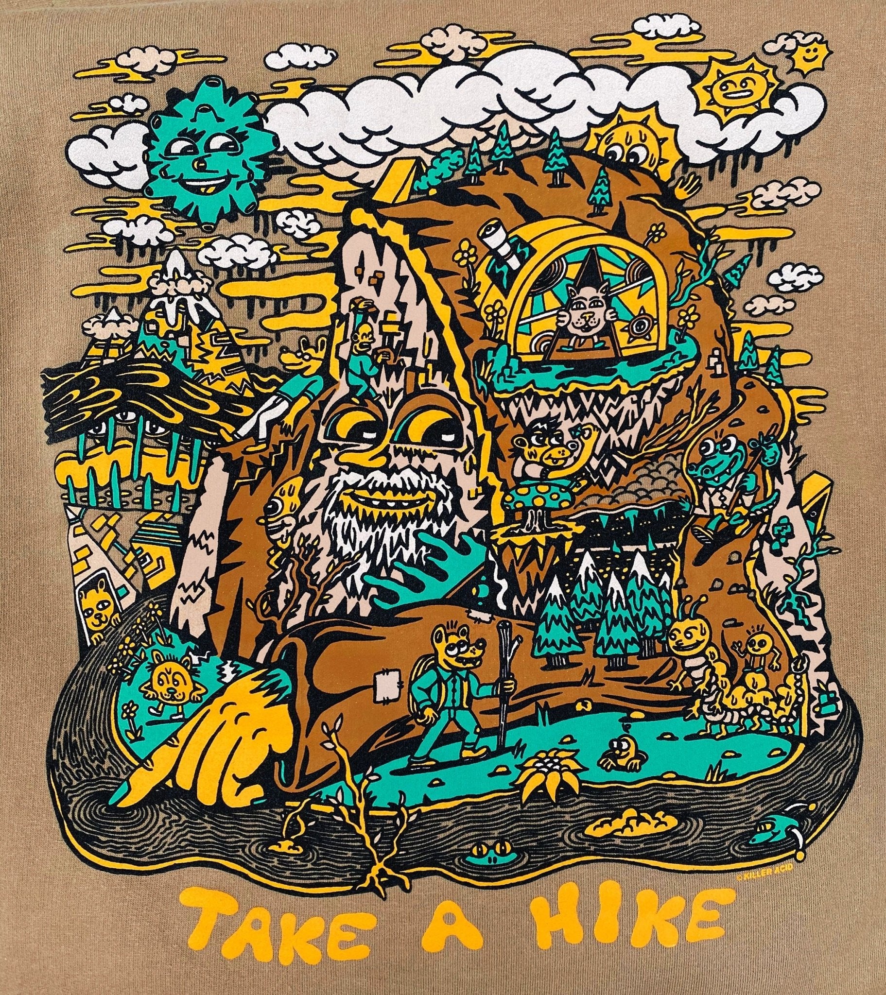 Take a Hike Zip Up Hoodie