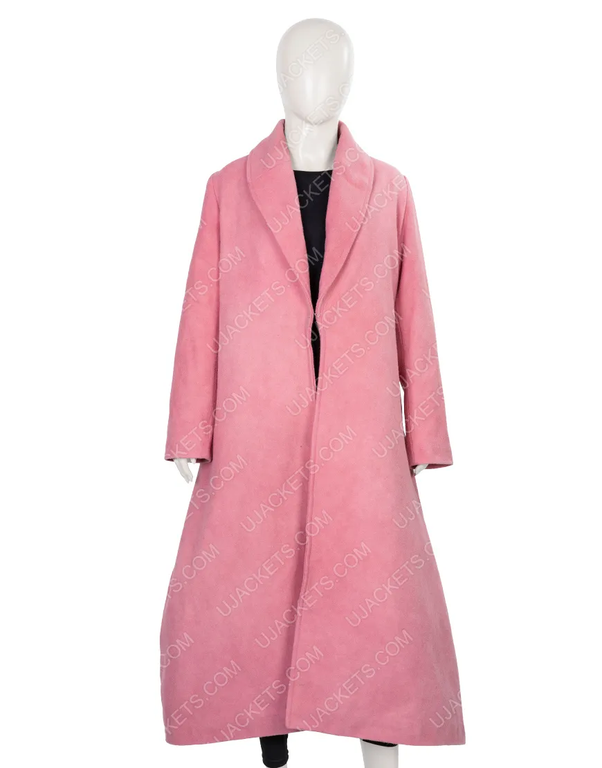 The Marvelous Mrs.Maisel Rachel Brosnahan Pink Coat