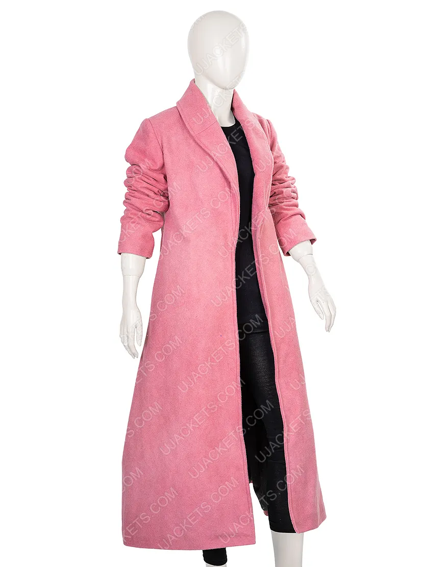 The Marvelous Mrs.Maisel Rachel Brosnahan Pink Coat