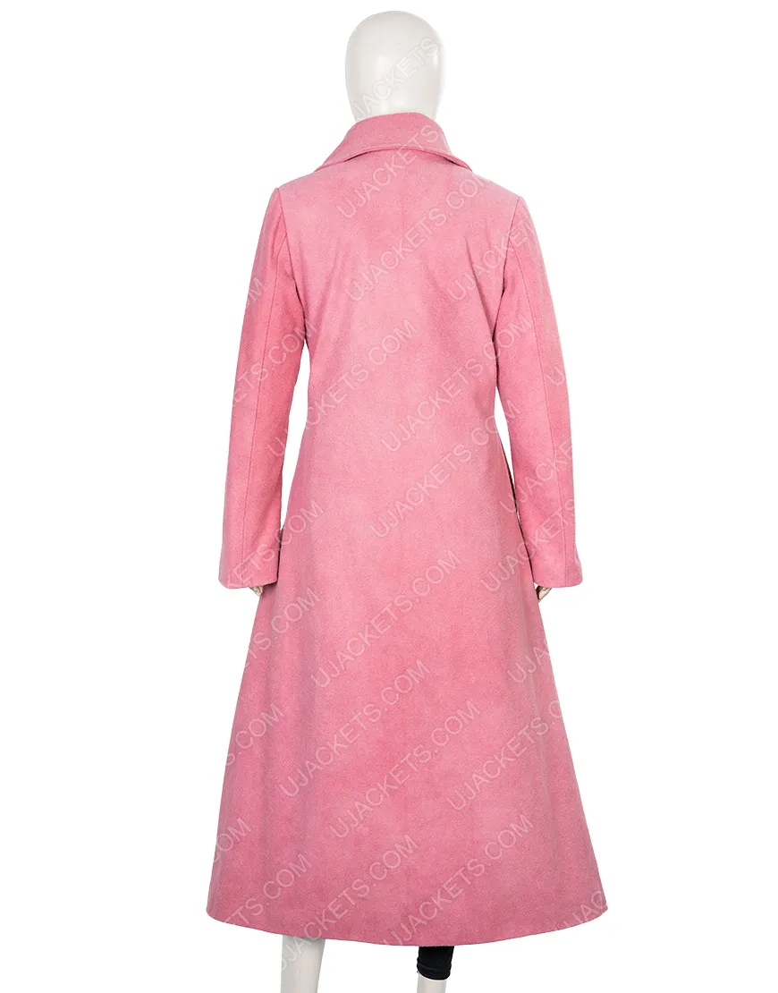 The Marvelous Mrs.Maisel Rachel Brosnahan Pink Coat