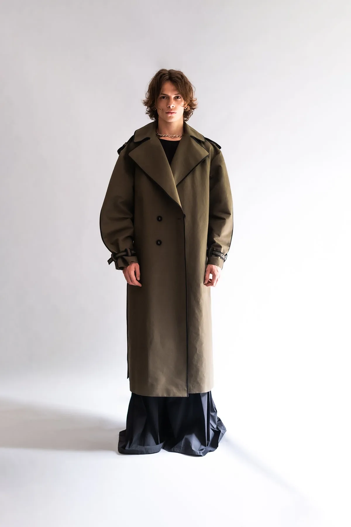 Trench-coat kaki - No Season 2024 Cyberdistortion