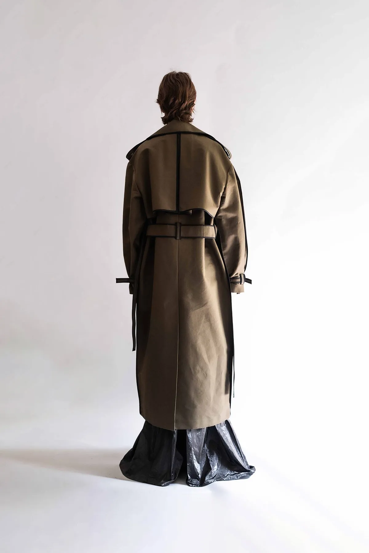 Trench-coat kaki - No Season 2024 Cyberdistortion