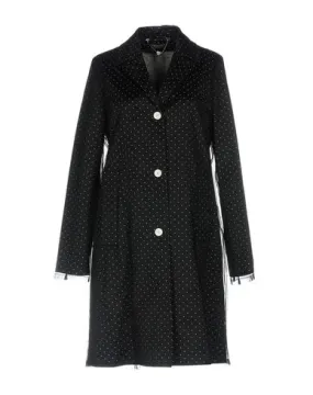 Twinset Women Overcoat Black 8 UK