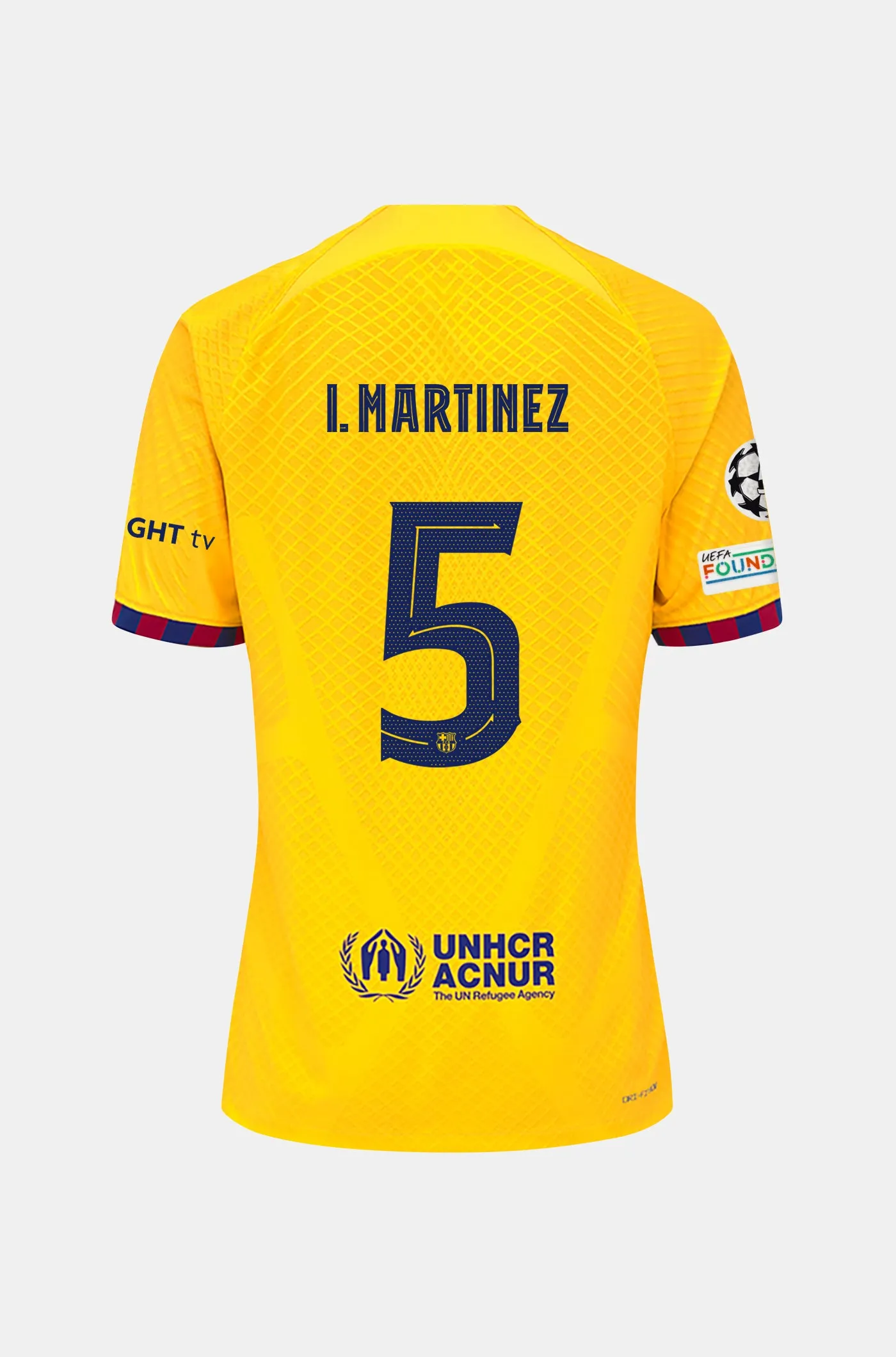 UCL FC Barcelona fourth shirt 23/24 - Junior - I. MARTNEZ