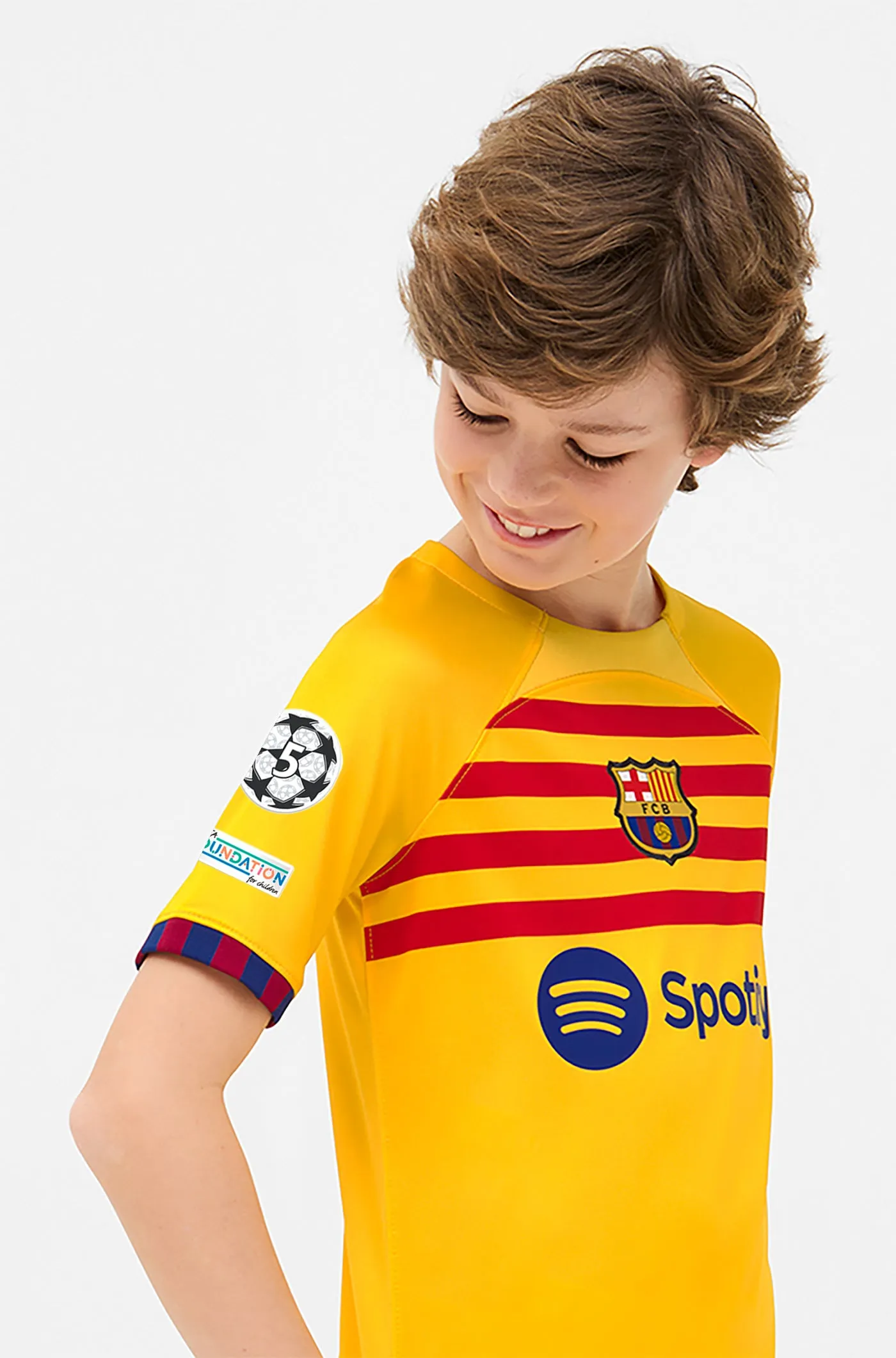 UCL FC Barcelona fourth shirt 23/24 - Junior - I. MARTNEZ