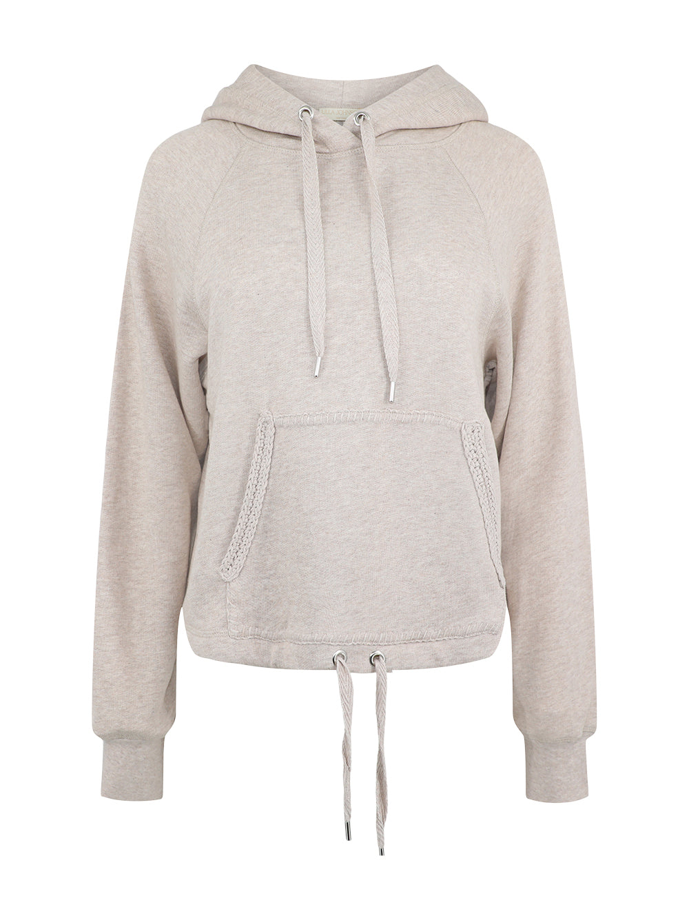 Ulla Johnson Iggy Hoodie in Oatmeal Melange